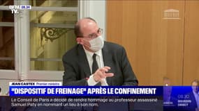 Jean Castex évoque des dispositifs "de freinage" en cours de calage pour l'après-confinement