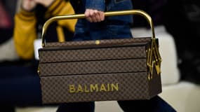 Malgré le vol, le défilé Balmain s'était tenu le 27 septembre, comme initialement prévu. (Illustration)