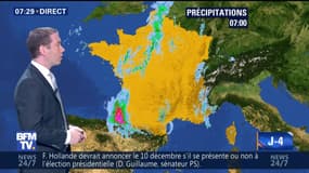 La météo pour ce mercredi 23 novembre 2016