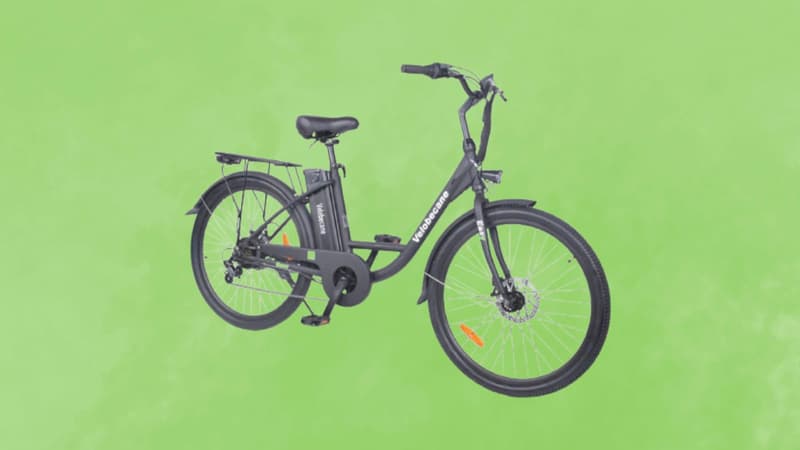 Le prix de ce vélo électrique chute sous les 200 € avec cette double offre insensée