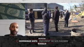 Dominique Sopo, président de SOS Racisme s'exprime dans "Neumann-Lechypre" sur RMC et RMC Story.