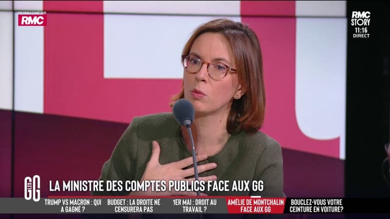 Amélie de Montchalin, ministre des Comptes publics: sur le budget, "on aurait pu jeter l'éponge"