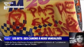 Des canons à neige vandalisés par des militants écologistes dans une station de ski de Haute-Savoie