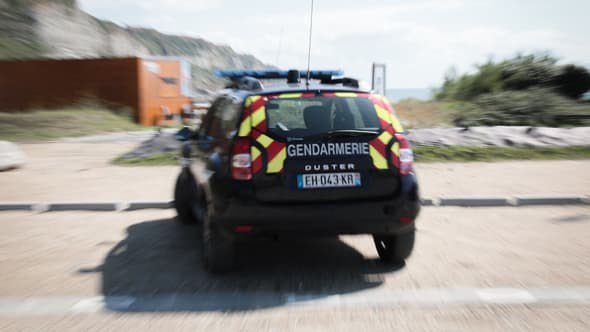 Une voiture de gendarmerie (illustration)