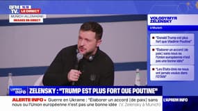 "C'est un message pour Poutine": Volodymyr Zelensky souhaite que les États-Unis "soutiennent l'Ukraine aux côtés de l'Europe"
