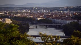 Le Rhône, à Lyon