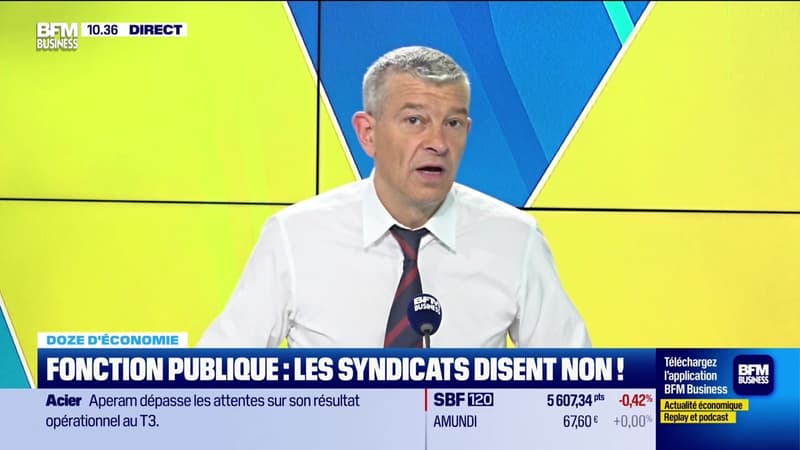 Doze d'économie : Fonction publique, les syndicats disent non ! - 08/11