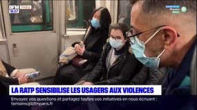 Paris: la RATP sensibilise les usagers aux violences sexuelles