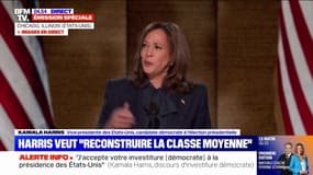 Kamala Harris ambitionne de "reconstruire la classe moyenne"