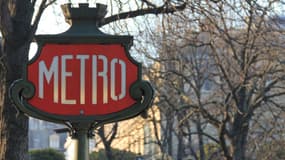 Le métro parisien. Photo d'illustration - 