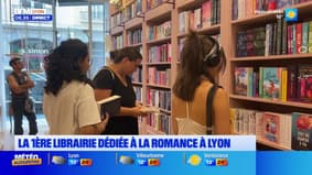 Une librairie 100% consacrée à la romance a ouvert cet été à Lyon