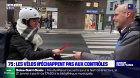 Paris: opération de sensibilisation sur les incivilités à vélo