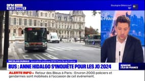 Anne Hidalgo demande le report de la mise en concurrence du réseau de bus francilien et s'inquiète pour les JO