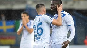 Mario Balotelli, à droite