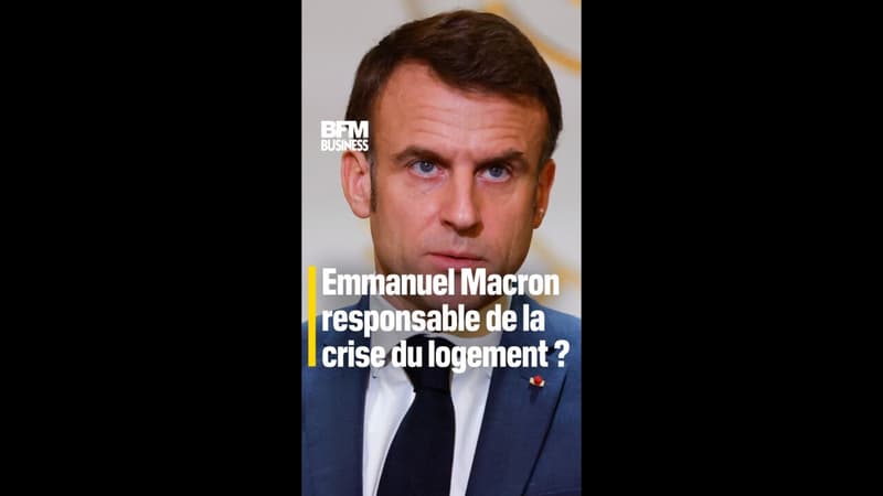 Emmanuel Macron responsable de la crise du logement ?