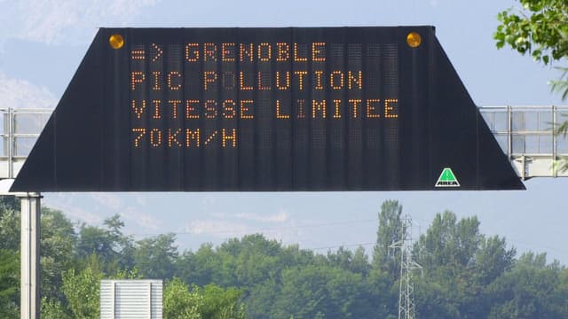 A Grenoble, les pics de pollution sont fréquents