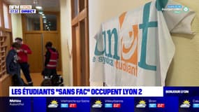 Lyon: l'université Lyon 2 occupée par le collectif des "sans-facs"