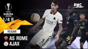 Résumé : AS Rome (Q) 1-1 Ajax - Ligue Europa quart de finale retour