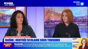 Lyon: les syndicats demandent "l'abandon des évaluations nationales", selon Séverine Vuillaumier, secrétaire départementale SNUPP-FUS