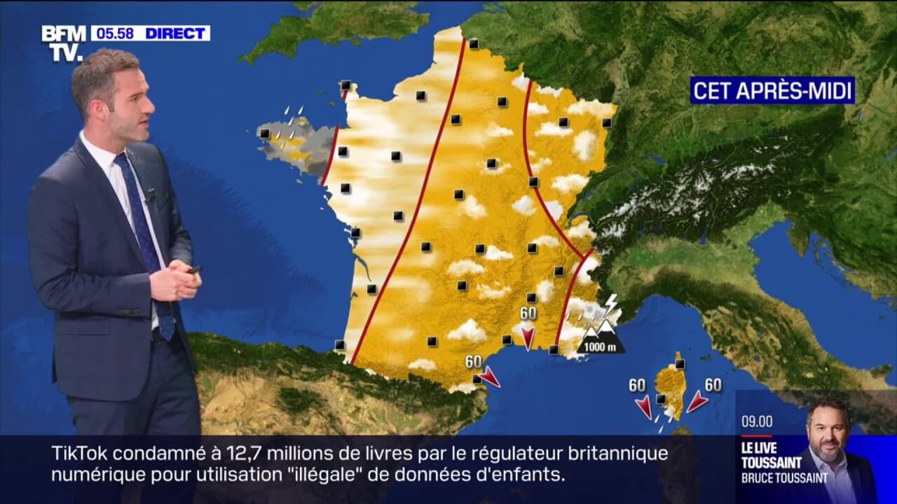 Matinée la plus froide de la semaine ce mercredi, le ciel est dégagé et ...