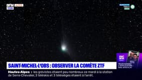 Alpes-de-Haute-Provence: les curieux essaient d'apercevoir la comète ZTF