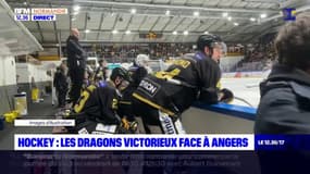 Ligue Magnus: les dragons de Rouen victorieux face à Angers
