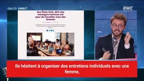 Aux Etats-Unis, 60% des managers hommes ont peur de travailler avec des femmes