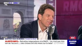 Geoffroy Roux de Bézieux, président du Medef, invité de Bourdin Direct à 8H30 sur RMC et BFMTV