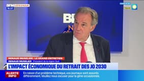 "Cinq ans de travail partent en deux mois": Renaud Muselier, président de la Région Sud, revient sur la perte des JO à Nice