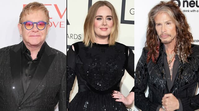 Elton John, Adele et Steven Tyler en guerre contre Donald Trump