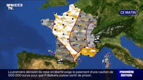 Une fin de semaine toujours très pluvieuse sur toute la France