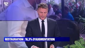 Restauration : 16,3% d'augmentation - 23/12