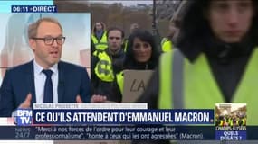 Gilets jaunes: ce qu'ils attendent d'Emmanuel Macron