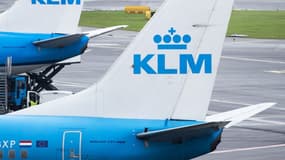 Des avions de la compagnie KLM (illustration). 