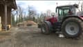 Un tracteur dans le Tarn-et-Garonne où des agriculteurs regrettent de ne toujours pas avoir reçu les aides de la politique agricole commune, photo d'illustration