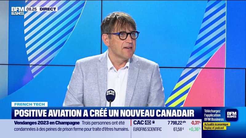 French Tech : Positive Aviation, l'alternative au Canadair ? - 22/07