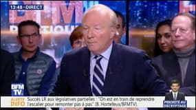 Mercosur: “Macron dit à l’automne que le moment n'est pas venu, en janvier, il explique qu’il faut signer le plus rapidement possible”, dénonce Brice Hortefeux