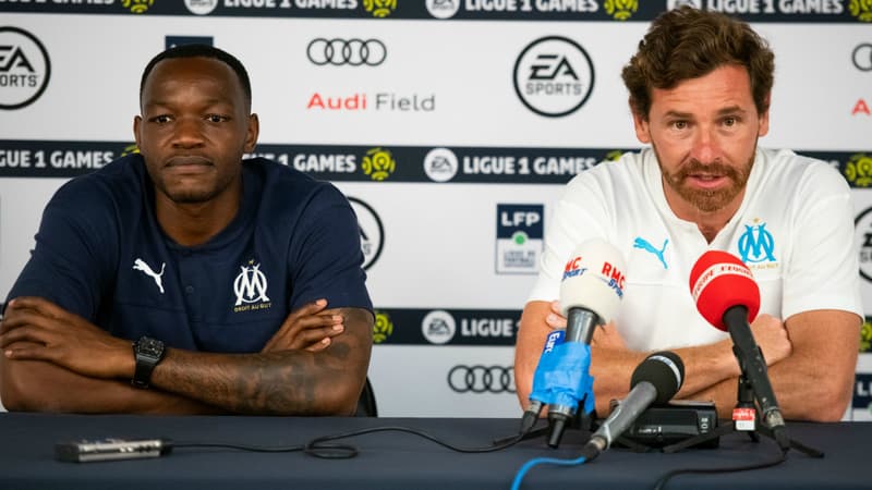 Steve Mandanda et André Villas-Boas