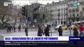 Lille: le boulevard de la Liberté est piétonnisé ce dimanche