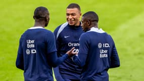 Randal Kolo Muani, Kylian Mbappé et Ousmane Dembélé