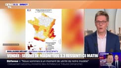 Un séisme de magnitude 3,3 ressenti en Vendée