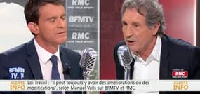 Manuel Valls face à Jean-Jacques Bourdin en direct