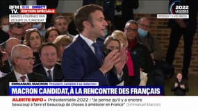 Emmanuel Macron: "Nous avons tout fait pour éviter cette guerre" en Ukraine