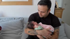 Coronavirus : hospitalisé, ce père rencontre sa fille 10 jours après sa naissance 