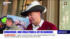 Carnaval de Dunkerque: le maire explique comment est née la tradition du jet de harengs