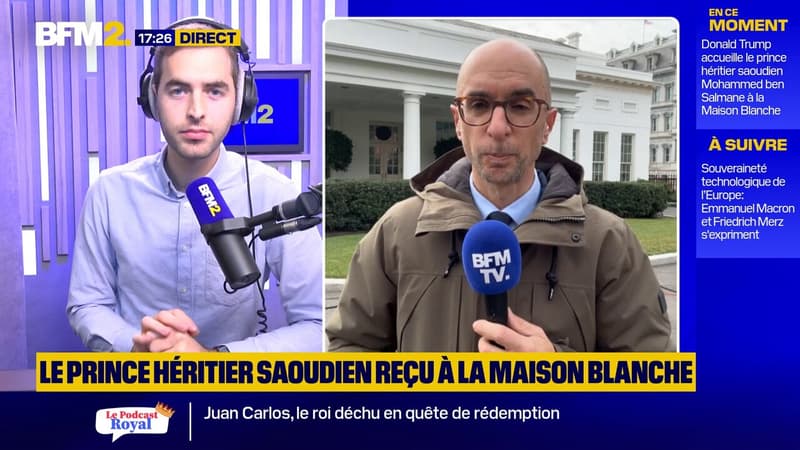 Donald Trump reçoit le prince héritier saoudien: "l'aboutissement de sa réhabilitation sur la scène internationale", analyse Antoine Heulard depuis Washington