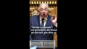 ÉDITO - "Ferme ta gueule": un président du Sénat ne devrait pas dire ça