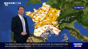 La neige menace les Pyrénées-Orientales, alors que le ciel est dégagé sur le reste de la France