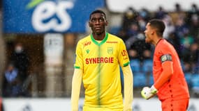 Randal Kolo Muani avec Nantes en Ligue 1, le 6 février 2022