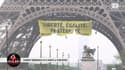 Action de Greenpeace à la Tour Eiffel: "je suis terrifiée, cela montre les failles de la sécurité"